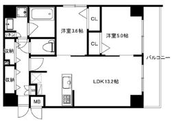 MODERN PALAZZO箱崎graceの間取り画像