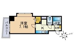 グランシャリオ箱崎の間取り画像