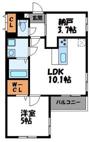 フォルトゥーナ姪浜ノースの間取り画像