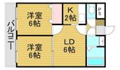 エステートモア大濠VIの間取り画像