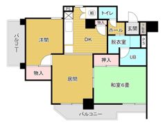 ロワールマンション二日市の間取り画像
