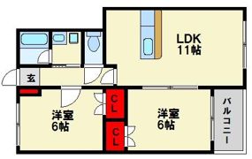 石橋ビルの間取り画像