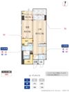 アネーロ西新IVの間取り画像