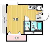 リファレンス大濠西の間取り画像