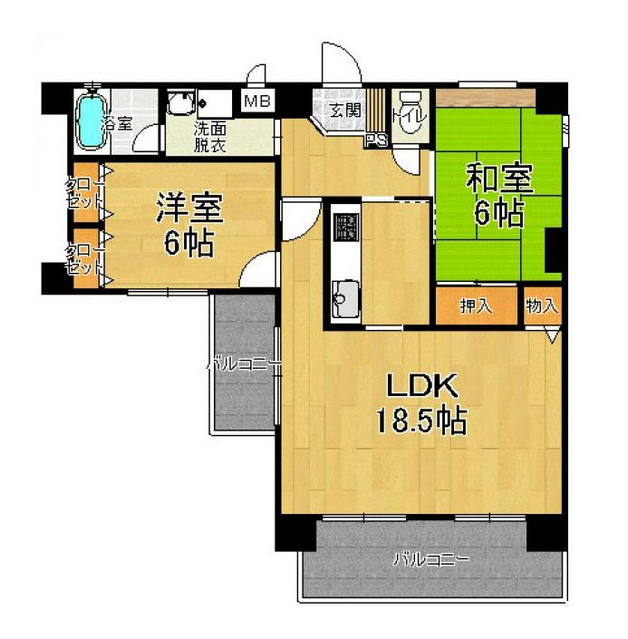 間取図