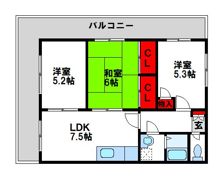 フレセント21の間取り画像