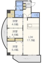 ベルメゾン高取グラースの間取り画像