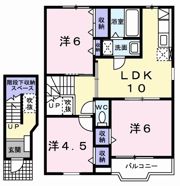 I・S浦ノ原Dの間取り画像