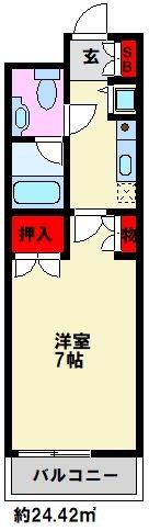コンフォール高宮東の間取り画像