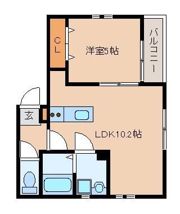 リテラ博多小町の間取り画像