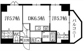 Pond Mum HAKATA（ポンドマム博多）の間取り画像