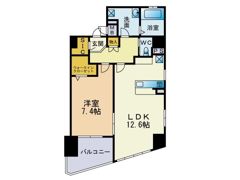 コンソラトゥール博多の間取り画像