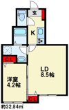 ブランシュNOB博多駅南の間取り画像