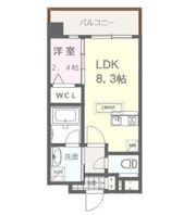 ヴィラージュ県庁前参番館の間取り画像