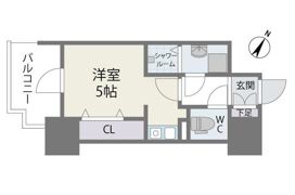 ModernPalazzo天神南IIの間取り画像