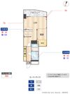 朝日プラザ赤坂IIの間取り画像