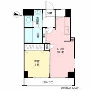 E・Maison Nishijinの間取り画像