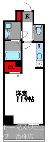 レジデンシャルヒルズ香椎駅前の間取り画像