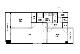 アークヴィラ大濠西の間取り画像