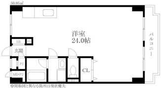 シャンボール赤坂の間取り画像