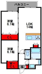 PROSPECT HAKATAの間取り画像