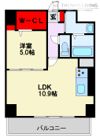 プランドール綾の間取り画像