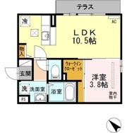D-room博多駅南の間取り画像