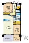 Luminous Terrace諸岡の間取り画像