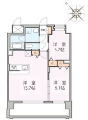 ラフレシーサ博多駅南IVの間取り画像