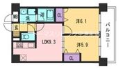 コンダクト福岡東の間取り画像