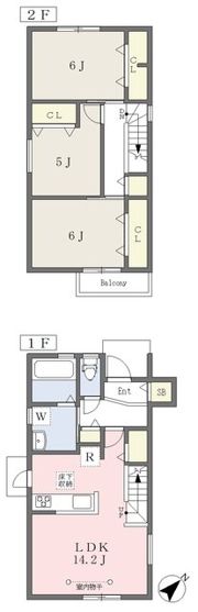 L’eauBlancheの間取り画像