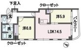 エムロード平尾の間取り画像