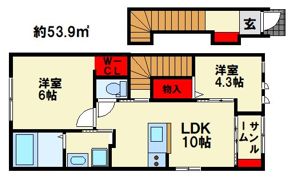 Sunny villaの間取り画像