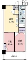 プレスタイル博多EASTの間取り画像