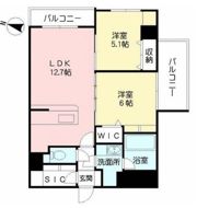 シャトーボヌールの間取り画像