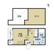 crestmoor II（クレストモアツー）の間取り画像