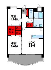 グレイジュガーデンの間取り画像