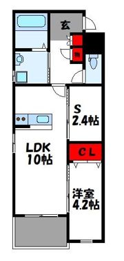 ヴァンベール長者原の間取り画像