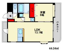 ホープSパレスの間取り画像