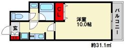 リーセント春町の間取り画像