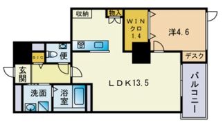 S-FORT警固タワーの間取り画像