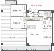 ラフィーネ鳥飼の間取り画像