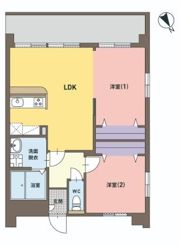 ENSTEP No.18香椎の間取り画像