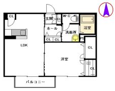 ベルファミーユの間取り画像