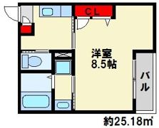 クレフラスト桜ケ丘の間取り画像