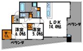 ヒューマインド薬院白金通りの間取り画像