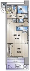 アクタス天神IIの間取り画像