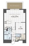 Ropponmatsu View Apartmentの間取り画像