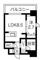 アルティザ博多ベイコートの間取り画像