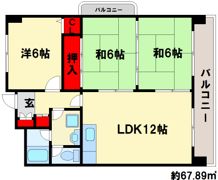 レスピーザ53の間取り画像